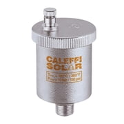 Price/EachCaleffi 250041A Automatic air vent 1/2" NPT male, for solar systems