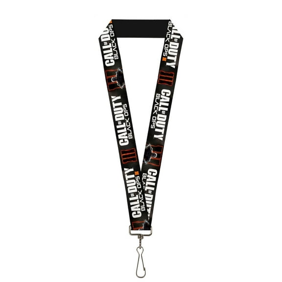 call of duty: black ops iii video game commander logo lanyard