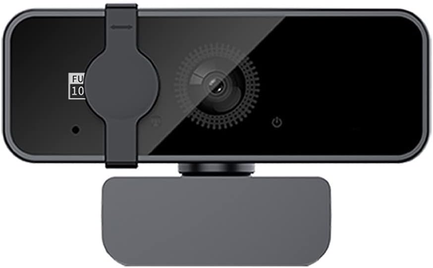 cam BuiltIn Mic +Privacy Cover 1080P Computer Camera Noise