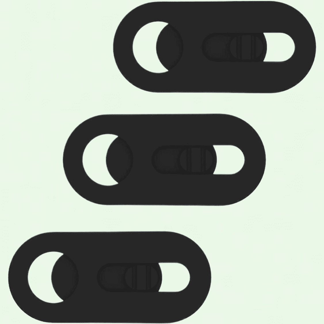 cam Cover 3Pack, 0.027 inch Thin Slider Camera Blocker for Computer