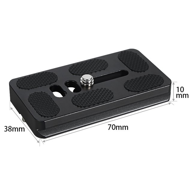 camera tripod quick release plate with 1/4 screw base camera mounting