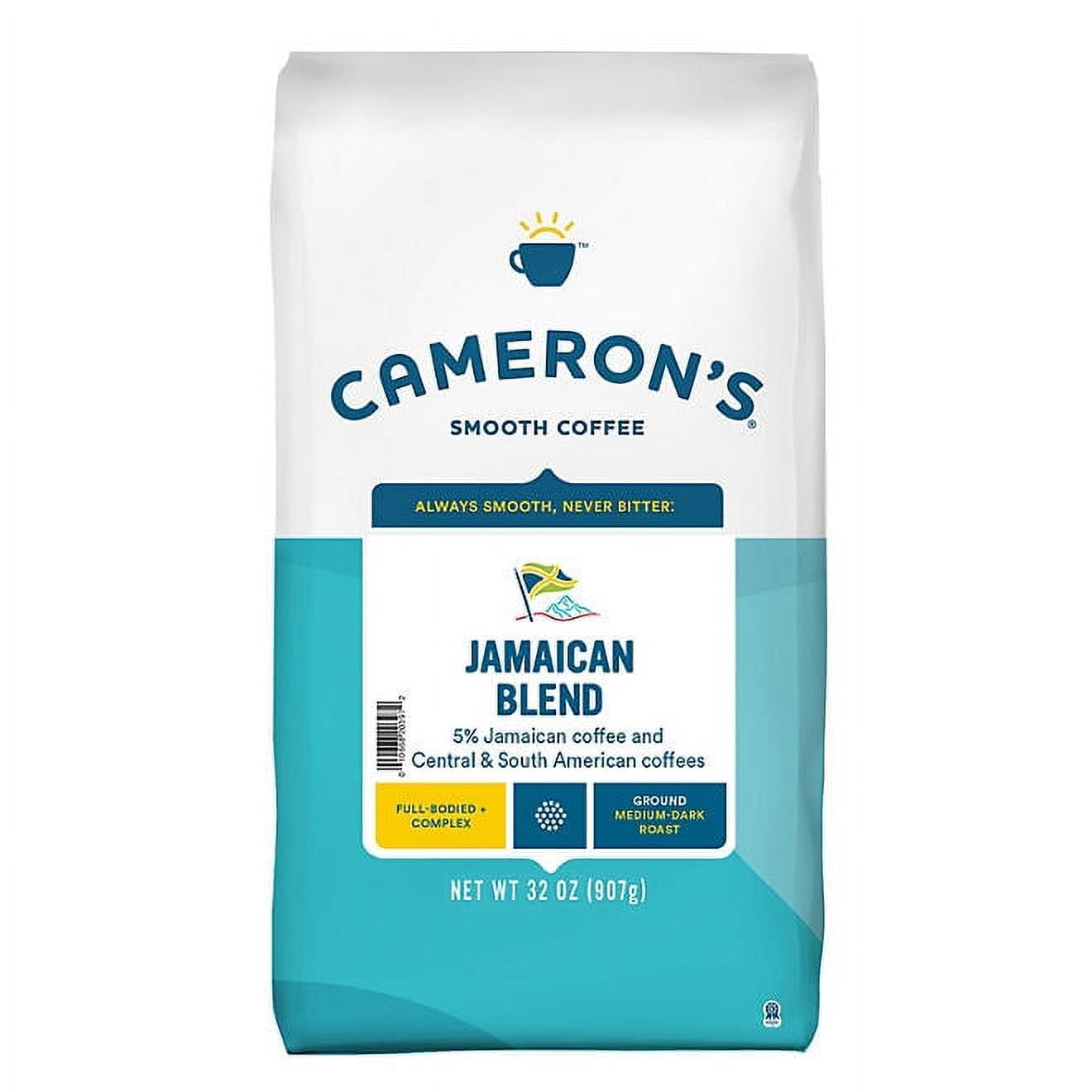 cameron s jamaica blend ground coffee 32 oz