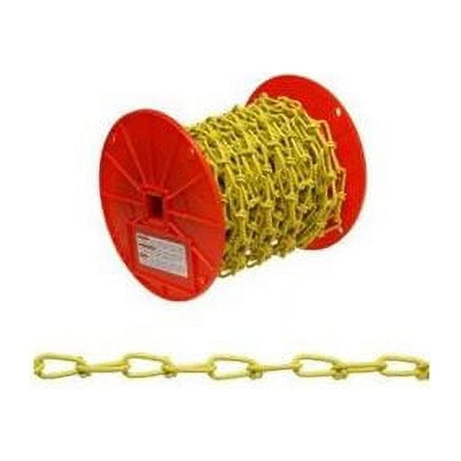 campbell pd0722027 low carbon steel inco double loop chain on reel
