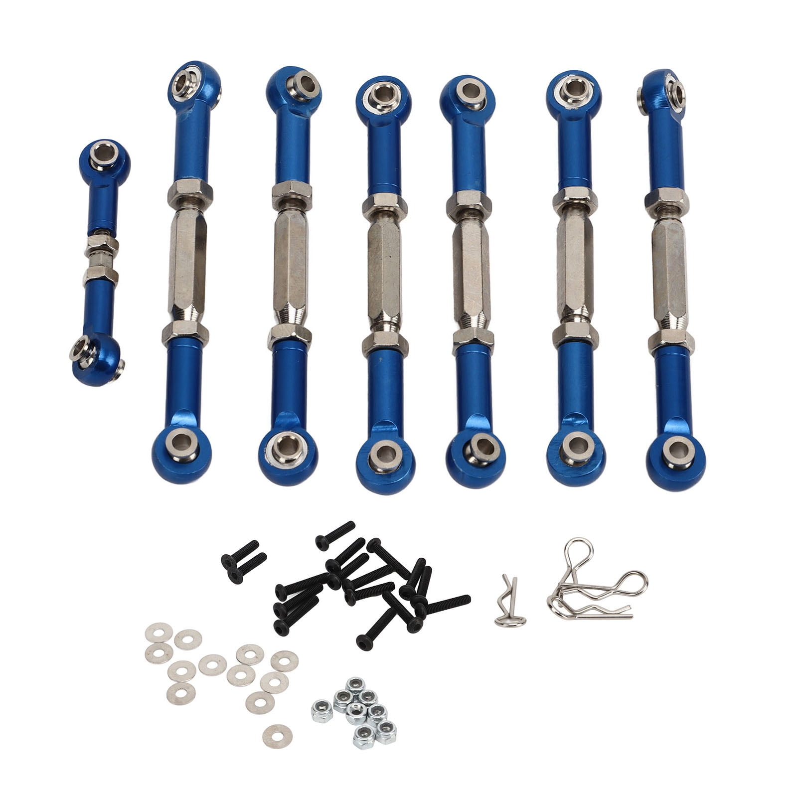 camping RC Car Tie Rods Full Set Aluminium Alloy Steel Turnbuckles for Traxxas SLASH 1/10 Short