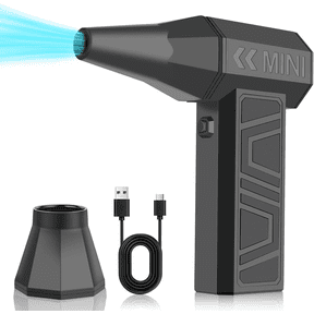 camping gadgets,High-Speed Mini Blower, 4-Gear Adjustable Power Turbo Jet Fan,Fire Bellowing Tool for Starting Fire