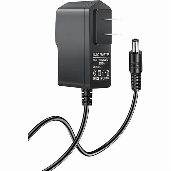 can 12V Power Supply AC DC Adapter Compatible with Crosley Radio CR49 CR49-BT CR49-TA CR249 CR249-TA CR32CD CR6233A CR6233A-RE CR7002A CR7002A-PA 6ft CD Turntable Record Player Power Cord