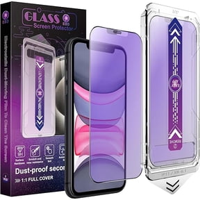 can 2-Pack Anti Blue Light Matte Screen Protector for iPhone 11 and iPhone XR 6.1-Inch, Auto Dust Removal, No Bubbles, High Definition Clear, Easy Installation