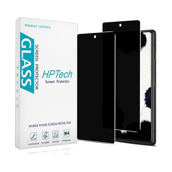 can 2 Pack Privacy Screen Protector Designed for Google Pixel 6a 5G Anti Spy Tempered Glass, Anti Scratch, Bubble Free