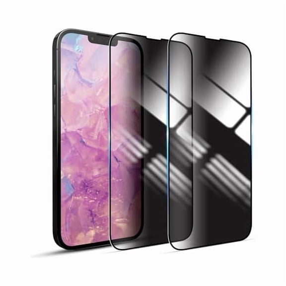 can [2 Pack Privacy Screen Protector for Google Pixel 3a XL Tempered Glass Film, Anti Spy Anti-Scratch Gloss Finish Scratch Resistant High Sensitivity, Black