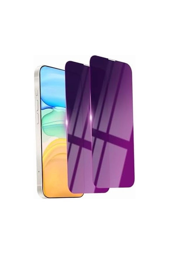 can 2 Pack Privacy Screen Protector for iPhone 11/XR Tempered Glass 6.1'' Private Saver Anti-Spy Anti-Blue Light Eye Protection Anti-Scratch Full Coverage No Bubble
