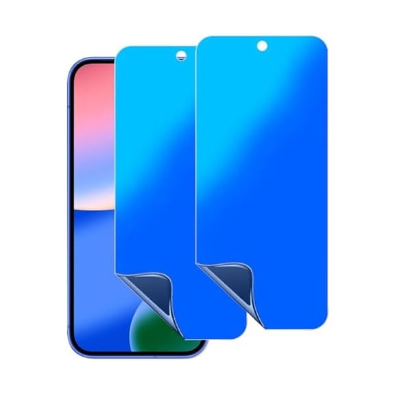 can 2 Pack Suit for Google Pixel 10/10Pro/9/9 Pro Matte Privacy Screen Protector Anti spy Anti Glare Anti blue Light Film Gradient Blue