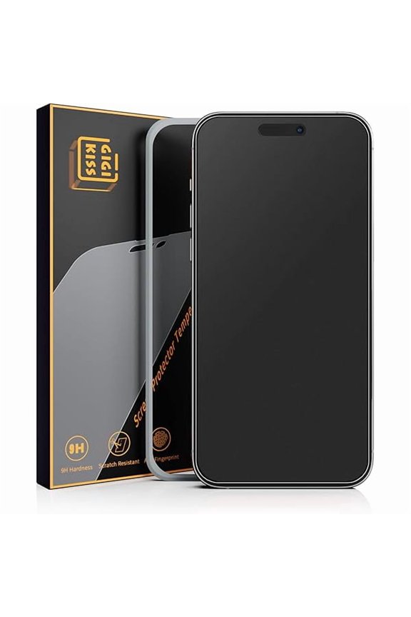 can 2 Pack for iPhone 16/iPhone 15 Matte Screen Protector 6.1 inch, Anti Fingerprint Anti Glare Screen Protector Tempered Glass Easy Installation