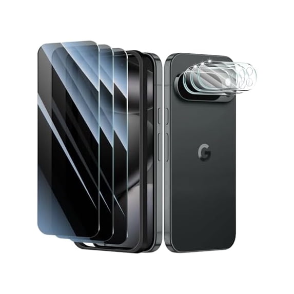 can 3+3+1-Pack, Privacy Screen Protector and Camera Lens Protector for ...