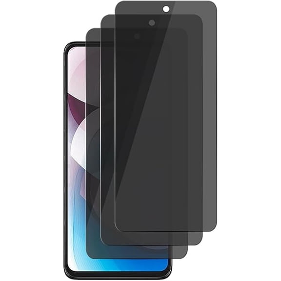 can 3 Pack Privacy Screen Protector For Motorola One 5G Ace / One 5G UW Ace / Moto G 5G Anti Spy Private Tempered Glass, Anti Scratch