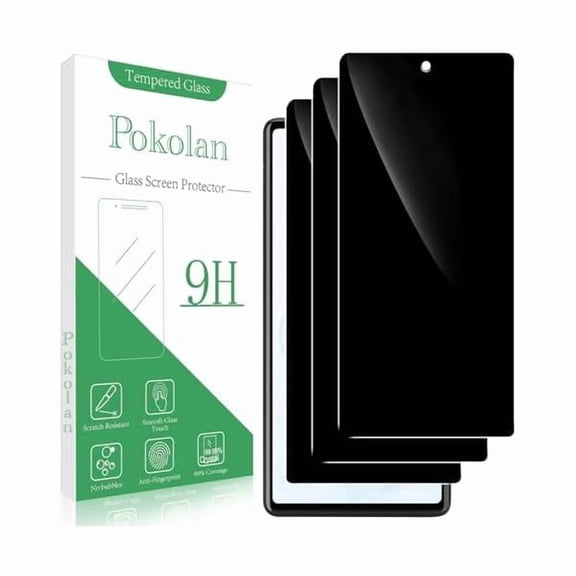 can [3 Pack Privacy Screen Protector for Google Pixel 7, Anti Spy Private Tempered Glass Film, 9H Hardness, Case Friendly