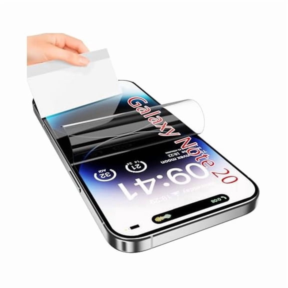 can 3 Pack for Samsung Galaxy Note 20 5G Privacy Films Screen Protectors, Fingerprint Unlock, Anti Scratch, Bubble Free, Ultra Thin, Easy Installation for Note 20 5G