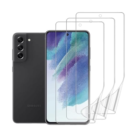 can 3 Pack Screen Protector Compatible for Samsung Galaxy S21 FE 5G 6.4 ...