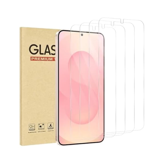 can 4 Pack Screen Protector for Samsung Galaxy S25+/S25 Plus,Premium Tempered Glass Film 9H HardnessHD ClearAnti-ScratchBubble FreeCase FriendlyCompatible with Unlocked Samsung Phones