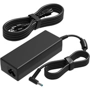 can 65W 45W Smart Blue Tip Compatible with HP Envy x360 13 15 17& Elitebook 840 850& Pavilion& ProBook& Stream& Notebook& Spectre 13 Chromebook 11 14 Zbook 14u 15u Laptop Power Adapter