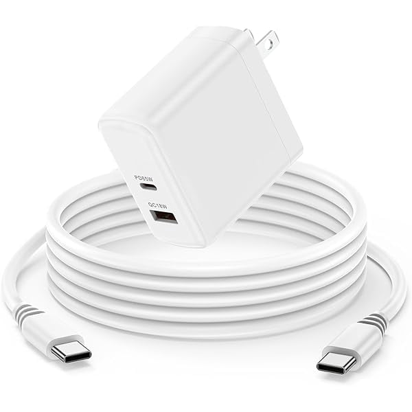 can 65W for Samsung Super Fast Charger for Samsung , Dual Port 65W USB C Charger Samsung Power Adapter & 5FT Type C to C Cable