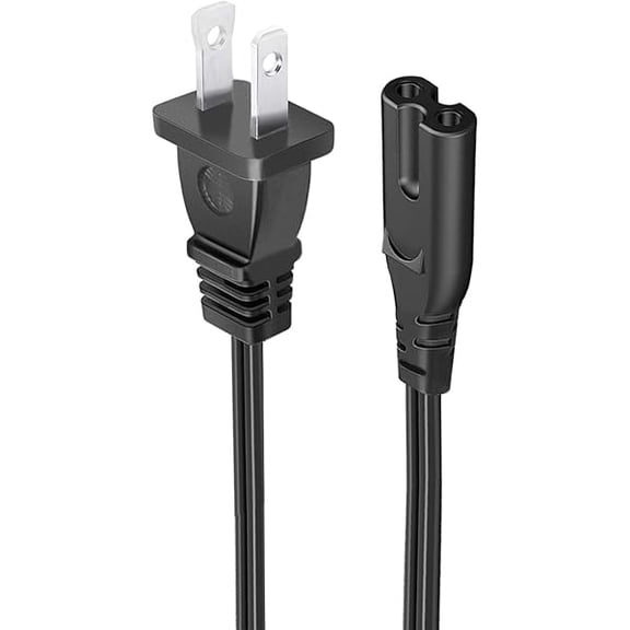 can 8.2ft 2 Prong Power Cable Replacement for Yamaha Clavinova CVP-309GP CLP-820S CLP-820 CVP-96 Keyboard AC Power Cord Cable