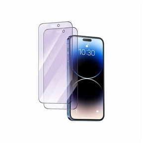 can Anti Blue Light Screen Protector Designed for iPhone 14 Pro 2022 6.1 inch, 2 Pack 6X Stronger Blue Light Blocking Tempered Glass - Eye Protection Anti Eye Fatigue Bubble Free