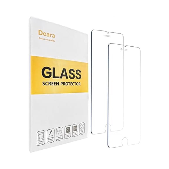 can ArmorPro 9H+ Tempered Glass Screen Protector for iPhone 8/7/6s/6/SE 3 (2022) 3rd Generation/SE 2 (2020) 2nd [4.7 Inch] Case Friendly (Longest Durable) 2 Pack