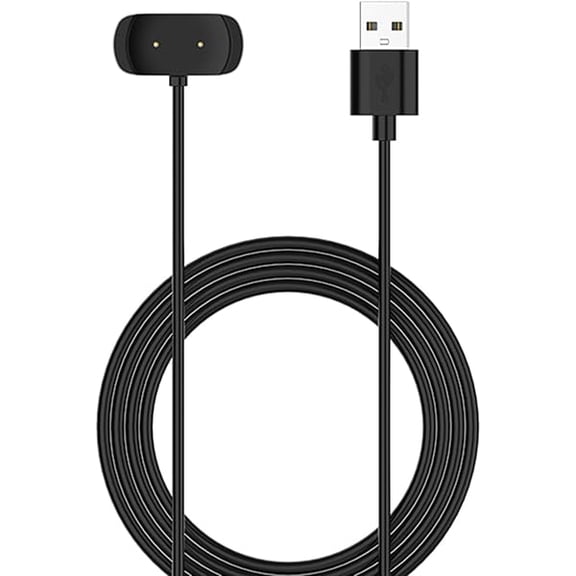 can Charger Compatible with Amazfit Active/GTS4 Mini/GTR 2/GTR 2e/GTS 2/GTS 2e/GTS2 Mini/GTR Mini/Pop Pro/Pop/Bip 5/Bip 3/Bip 3 Pro/Bip U/T-REX Pro Smartwatch USB Magnetic Charging Cable Cord 3.3ft