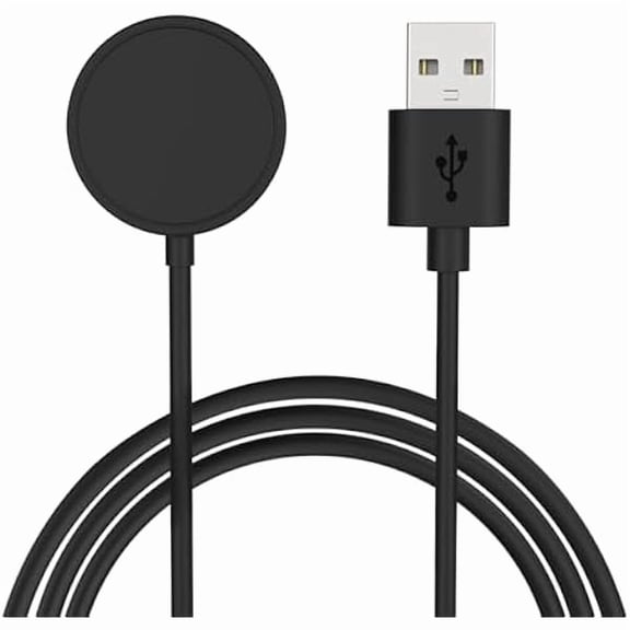 can Charger Compatible with Gabb Watch 3/3e, Portable Magnetic Charger Dock with 3.3 ft/1 m USB Charging Cable for Gabb Watch 3/3e, Black
