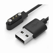 can Compatible with HIRREO Military Smart Watches Charger, Magnetic Replacement Charging Cable Compatible for HIRREO FV14, I121, FV13, V99, FV15, DM1, DM2, EF7, TX1 Black, 2.84mm Charger