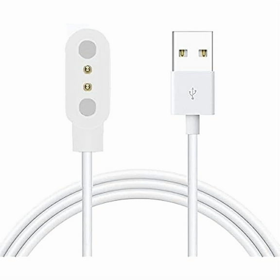 can Compatible for LIGE Smart Watch Charger, Magnetic USB Replacement Charging Cable Compatible with LIGE Smart Watch (White, Compatible for LIGE 1829, A230)