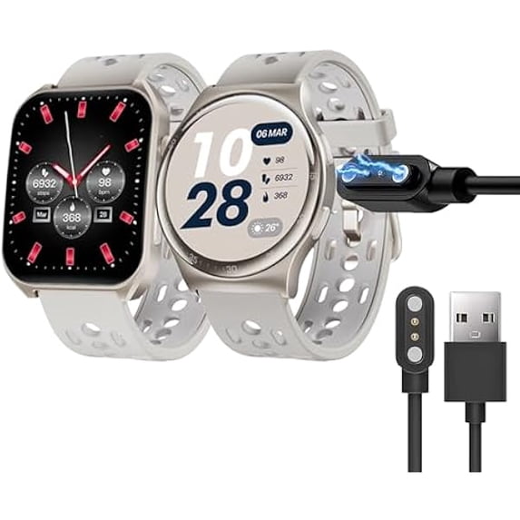 can Compatible with Reebok Pulse Smartwatch Charger, Magnetic ...