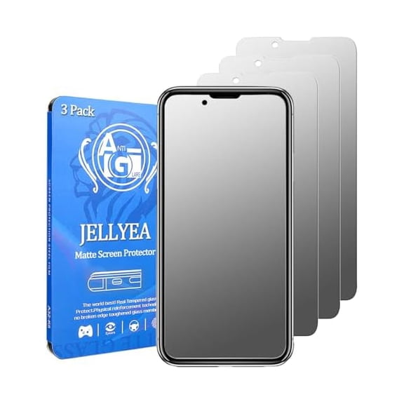 can Matte Screen Protector for iPhone 12 / iPhone 12 Pro (3 Pack) Matte Tempered Glass Anti-Glare Anti-Fingerprint Anti-Scratch Case Friendly Bubble Free for Apple iPhone 12/12 Pro.6.1"