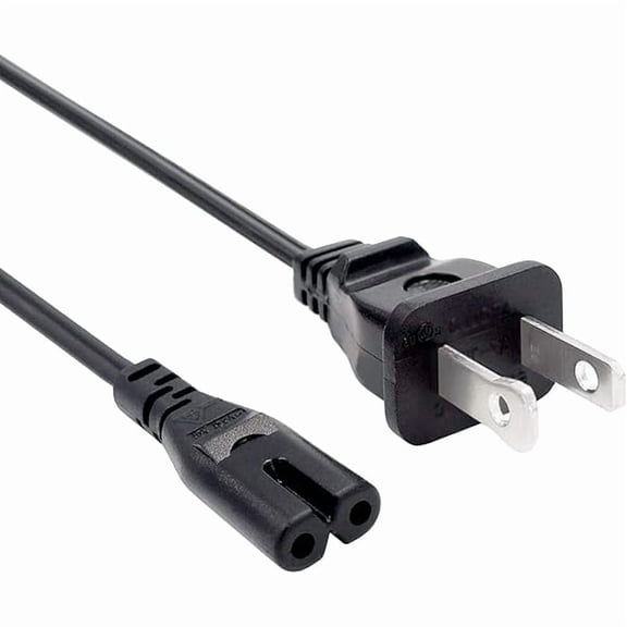 can Power Cord Replacement for Sweetcrispy HH2SWCZXBXWT EAM-CZB01-WT,Iceblue LS-4Y LS-4KM LS-4K LS-4Y-WHITE LS-7BTF,EUHOMY PF-4F PF-F mini Fridge 8ft AC 2 Prong Cable
