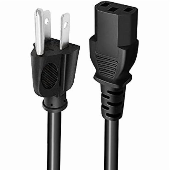 can Power Cord Replacement for Power Smokeless Grill XL Model PG1500XL 070172143 3 Prong 8.2ft AC Power Cord Cable