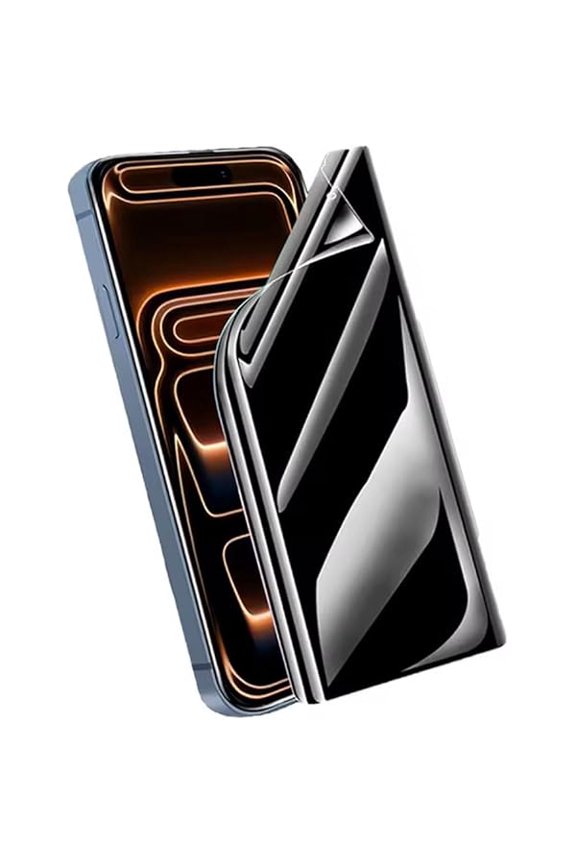 can Privacy Hydrogel Protective Film for iPhone 17 Pro Max, Anti-Spy Flexible TPU Screen Protector, 2 Pack (Not Tempered Glass)