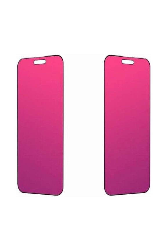can Privacy Screen Protector for iPhone 17 Pro Max, 6.9 inch Gradient Anti-Blue Light Tempered Glass - 2 Packs