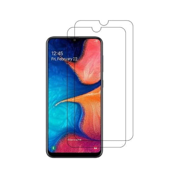 can For Samsung Galaxy A20 Tempered Glass Screen Protectors [2 PACK] Tempered Glass Screen Flat Protector Frontier Protective Glas Touch Screen Protector Clear Cover for Samsung Galaxy A20 SMA205U