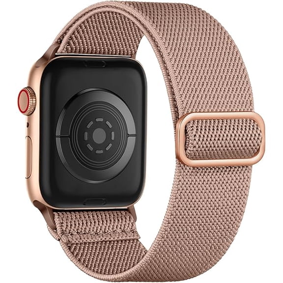 can Soft Stretchy Solo Loop Compatible with Apple Watch Band 40mm 38mm 41mm 44mm 45mm 46mm 49mm 42mm Women Men, Elastic Braided Nylon for Apple Watch SE iWatch Series 11 10 9 8 7 6 5 4 3 2 1 Ultra