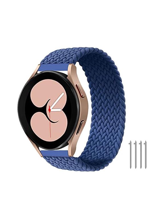 can Solo Loop Braided Band Compatible with Samsung Galaxy Watch 6/5/4 40mm 44mm, Elastic Woven Strap for Galaxy Watch Active 2/Galaxy Watch 3 41mm/Watch 5 Pro 45mm