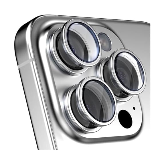 can for iPhone 16 Pro/iPhone 16 Pro Max Camera Lens Protector - Silver ...