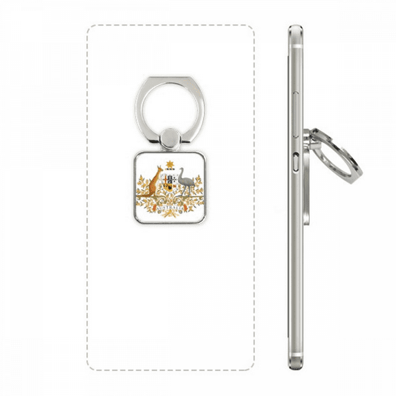 canberra australia national emblem square cell ph stand holder bracket universal support