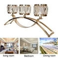 thumbnail image 1 of candelabros para centros de mesa - 3 Arms Crystal Candle Holders, Arch Candlestick Table Candelabras Centerpieces for Wedding, Dinning Room, Cabinet Ornaments, Home Decoration, Gift, 1 of 7