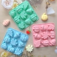 thumbnail image 1 of candy molds chocolate molds silicone Autumn Maple Leaf Pumpkin Acorn Shapes for Baking Fondant Soap Wax Resin Crafts DIY Halloween Thanksgiving Christmas Party Cake Dessert Decor Kitchen,Green, 1 of 5