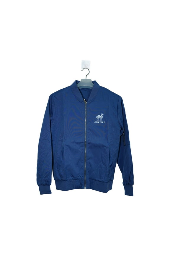 Men's Bomber Jacket Lightweight Casual Flight Windbreaker Zip Up Coat with Pocket