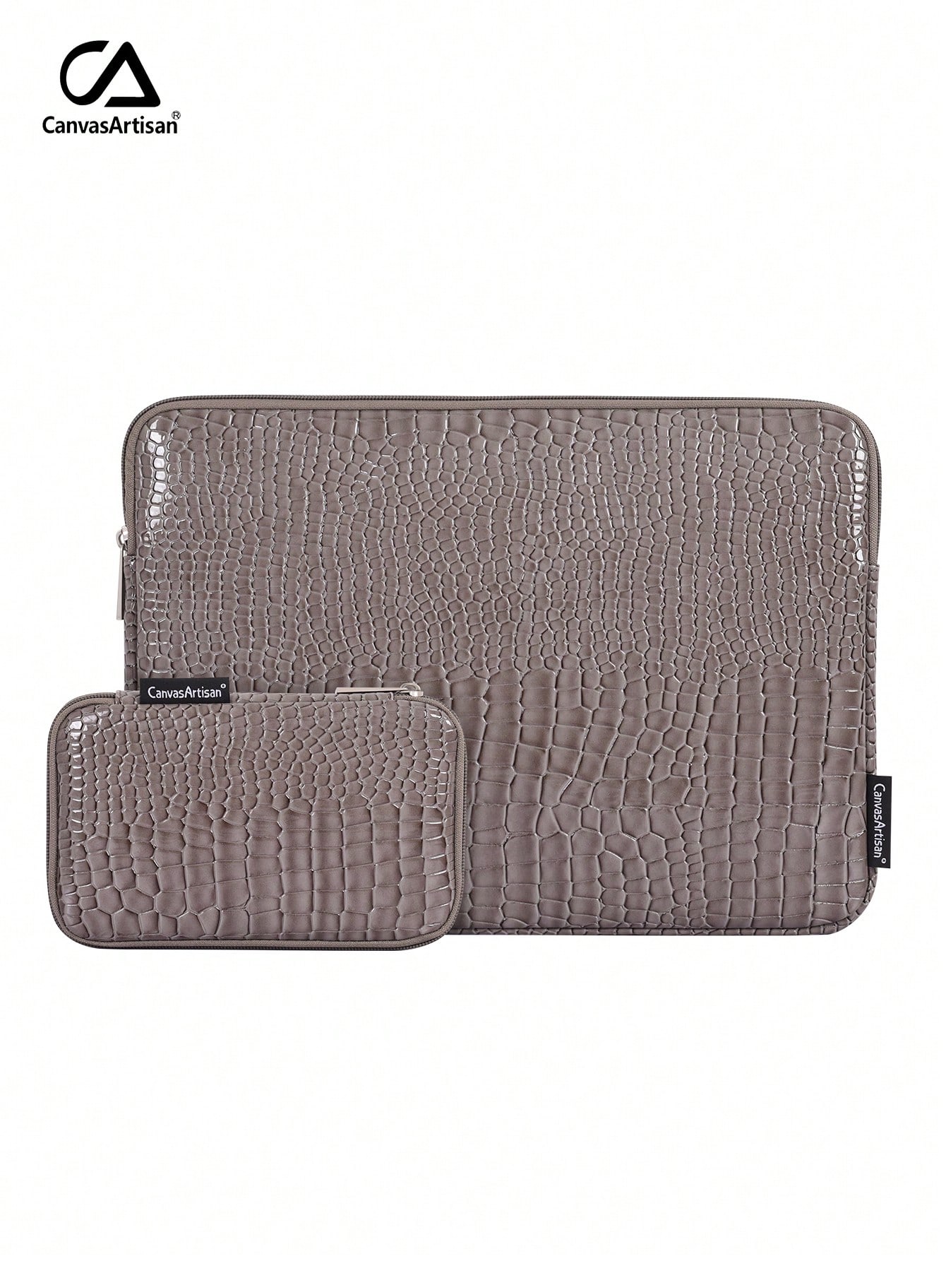 canvas artisan Slim Waterproof Laptop Case PU Messenger Bag Laptop