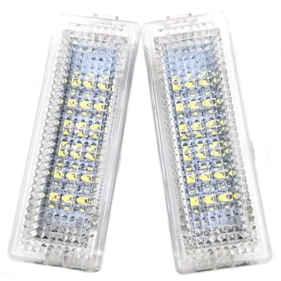 Nikauto 2Pcs Automotive 3528 LED Door Light 6000k Courtesy Lamp for E81 E82 E87 E88 E90 E91 E92 E93 E60 E61 E63 E64 E65 E66 E67 E68 F01 F02