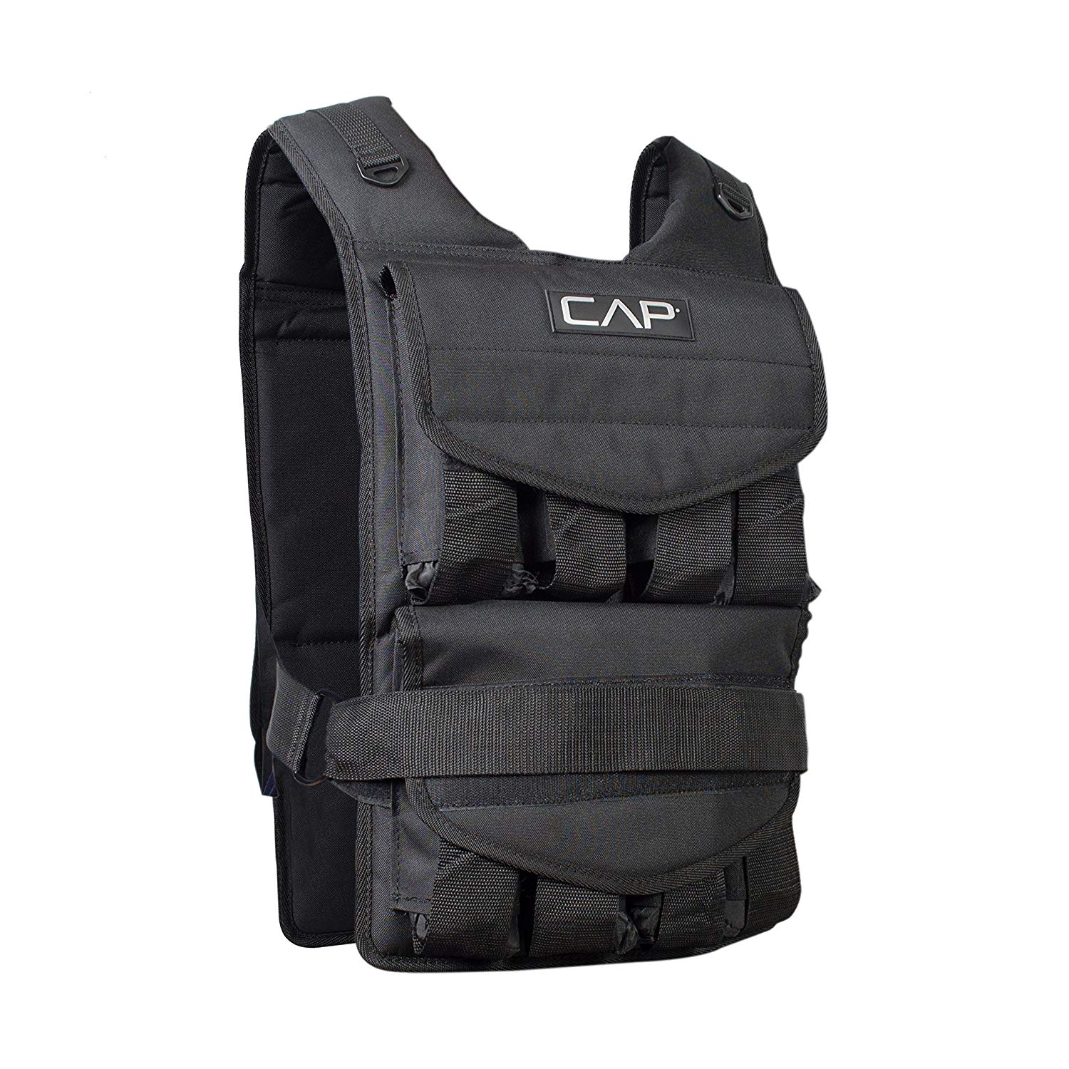 cap barbell adjustable weighted vest, 40 lb - image 1 of 5