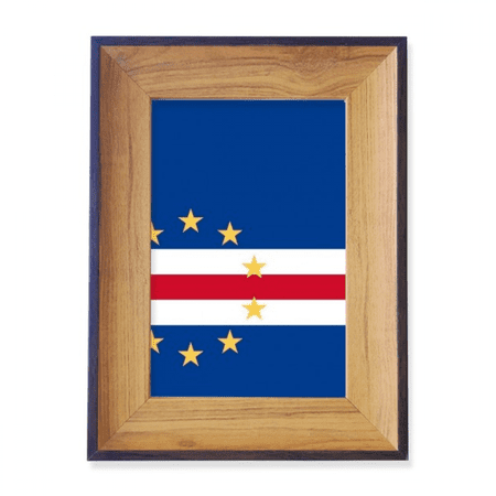 cape verde national flag afcountry photo frame exhibition display art desktop painting