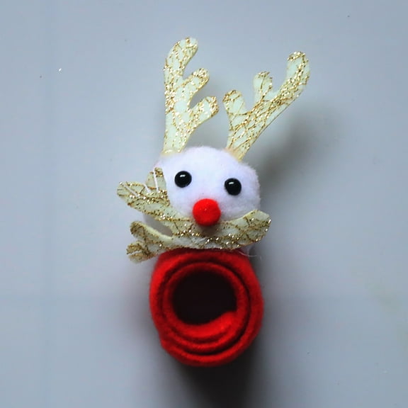 capino 1Pcs Christmas Pat Circle Bracelet, Christmas Pat Circle, Children Adult Pat with Bracelet Christmas Gift